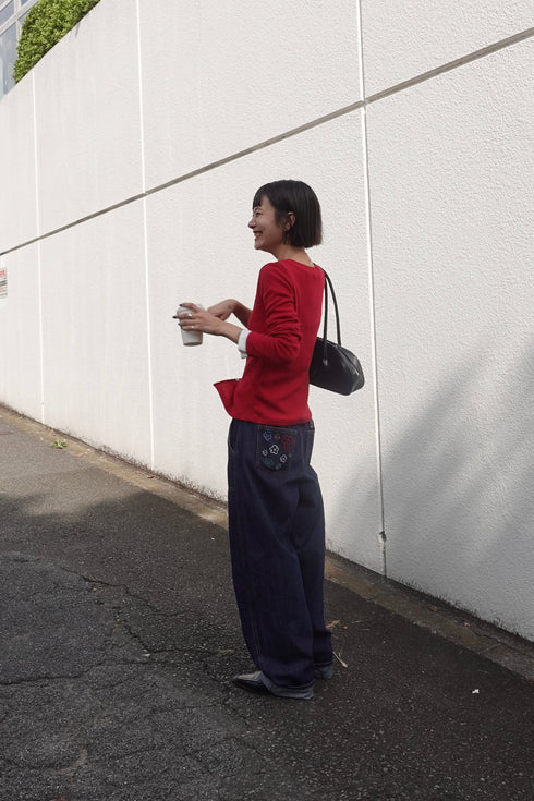 ニットフィットカーデ